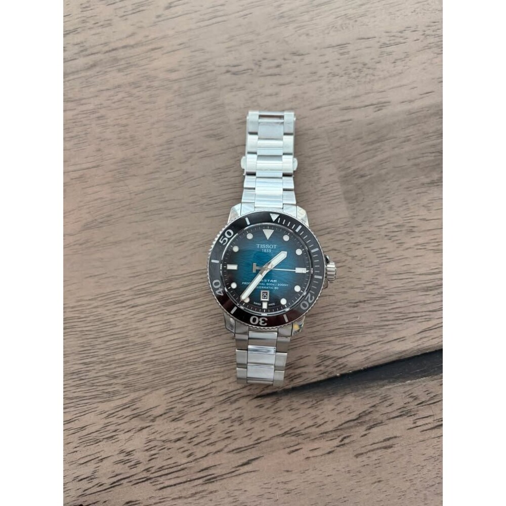 Tissot Seastar Graded Blue Men's Watch - T120.607.11.041.00